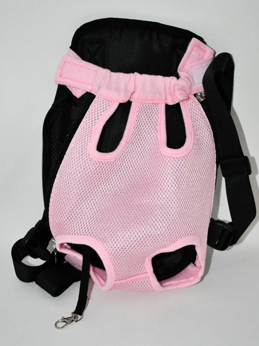 Inspack Pet Front Carrier Backpack Small Dog Cat Pink Size M Hands-Free Travel N